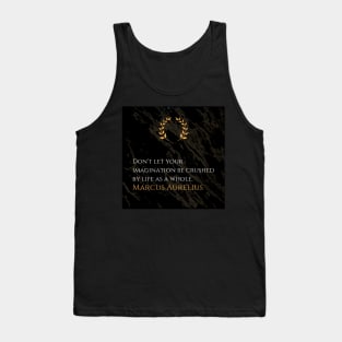 Marcus Aurelius's Resilience: Preserving Imagination Amid Life's Challenges Tank Top